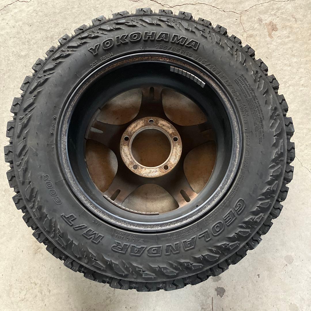 「SSJレーシング サムライ」のジムニー用ホイール GEOLANDAR セット