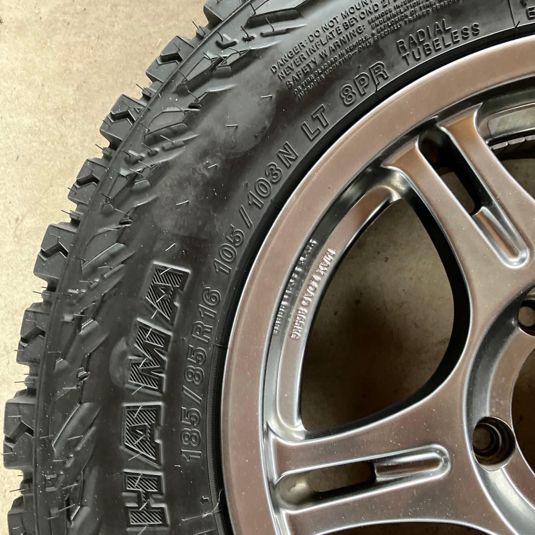 「SSJレーシング サムライ」のジムニー用ホイール GEOLANDAR セット