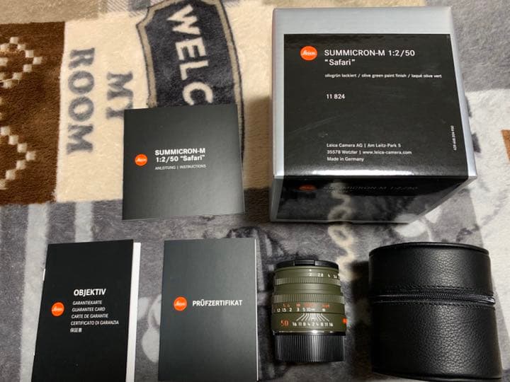 ライカ　ズミクロン　50mm サファリ