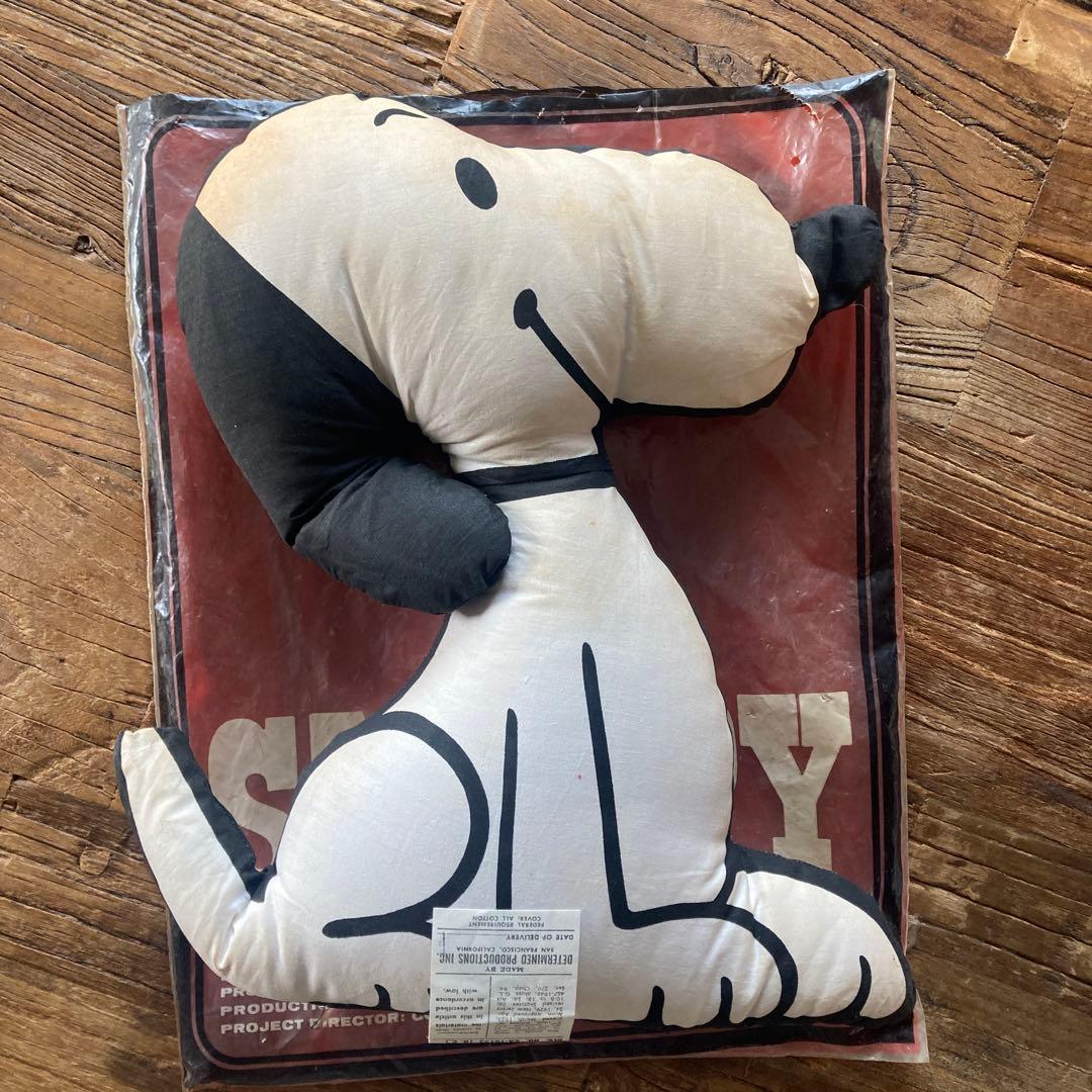 M*ド様 60's ヴィンテージ　ピロー　ドール　クッション　スヌーピー sno