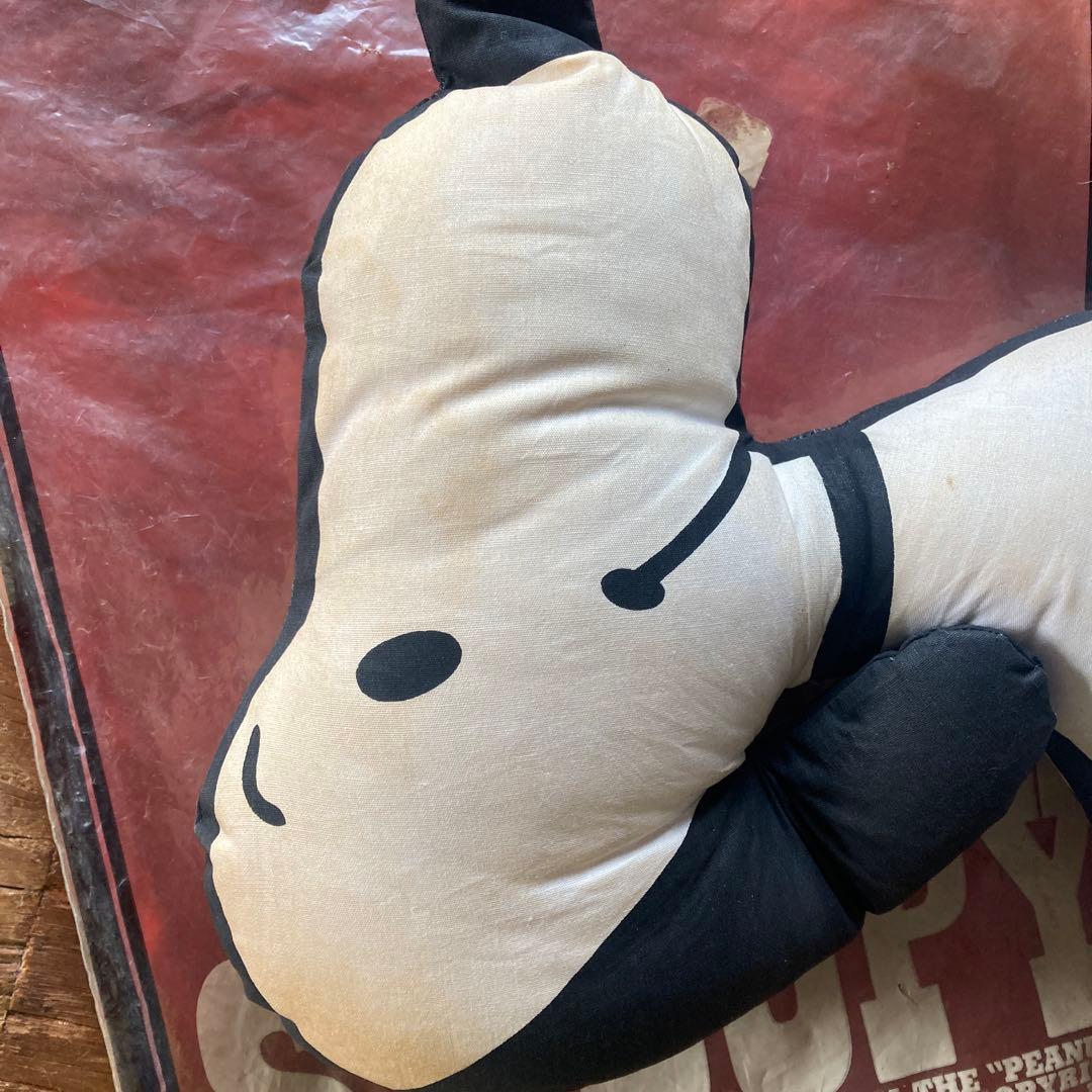 M*ド様 60's ヴィンテージ　ピロー　ドール　クッション　スヌーピー sno