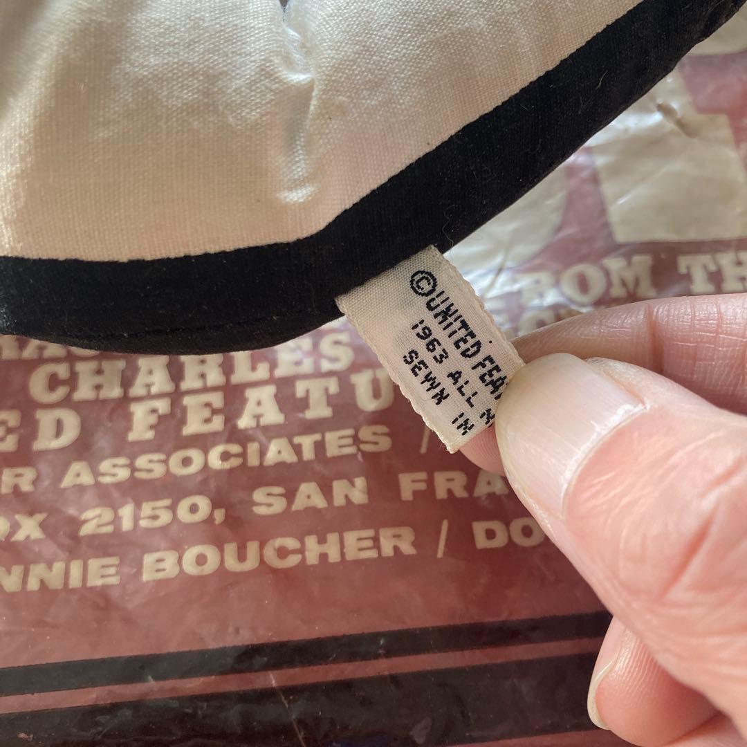 M*ド様 60's ヴィンテージ　ピロー　ドール　クッション　スヌーピー sno