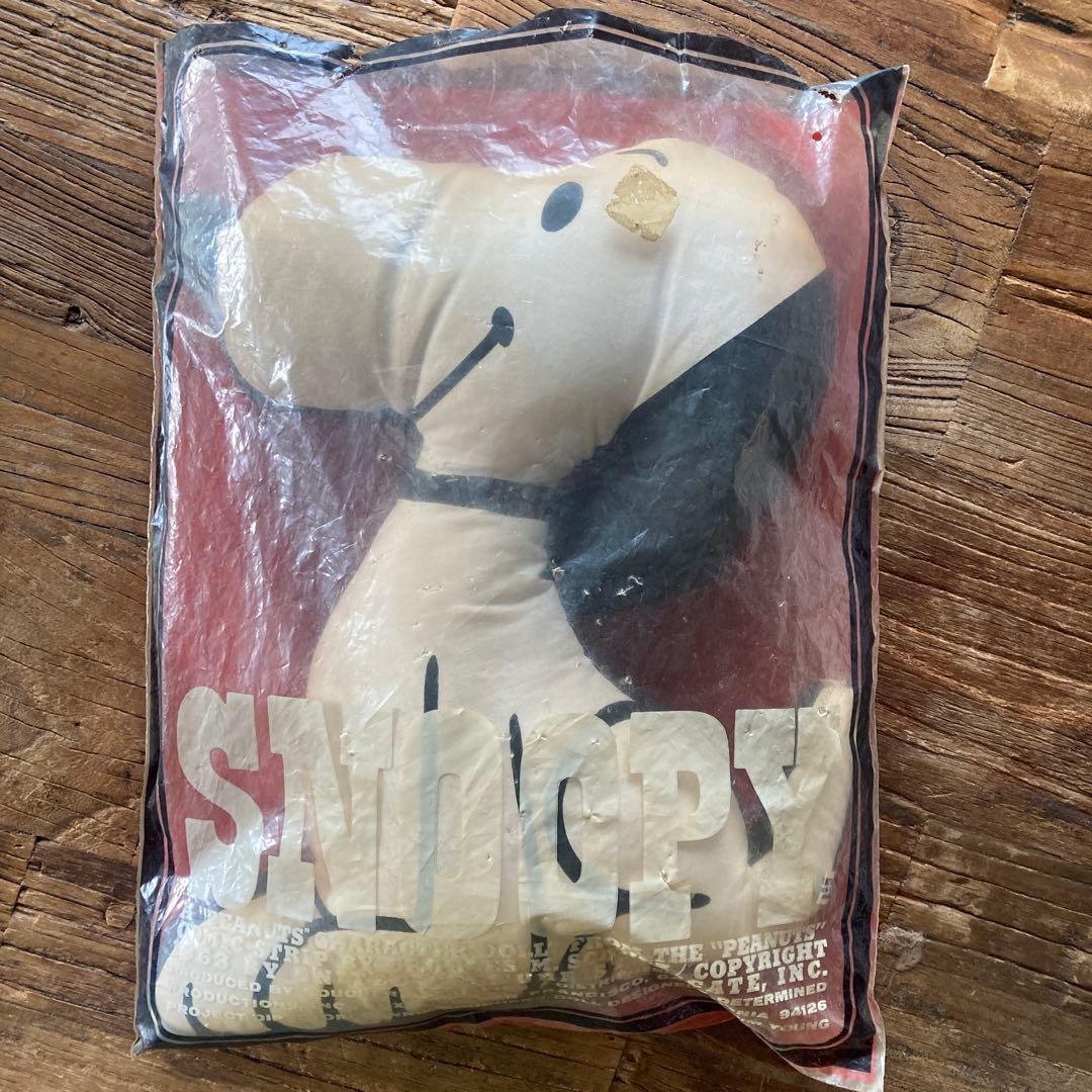 M*ド様 60's ヴィンテージ　ピロー　ドール　クッション　スヌーピー sno