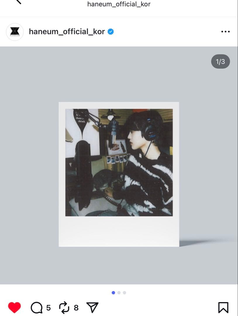 ボイプラ2 ハヌム チャンハヌム チェキ トレカ 直筆 サイン