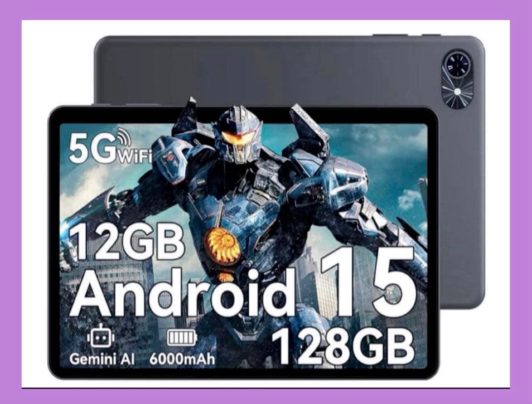 新登場【タブレット✨Android15】10インチ　Wi-Fiモデル 128GB