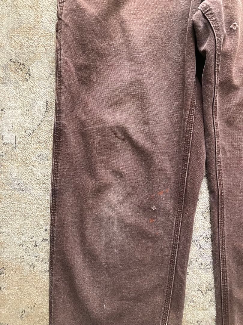 Carhartt カーハート　シングルニーワークパンツ　ブラウンダック　W30