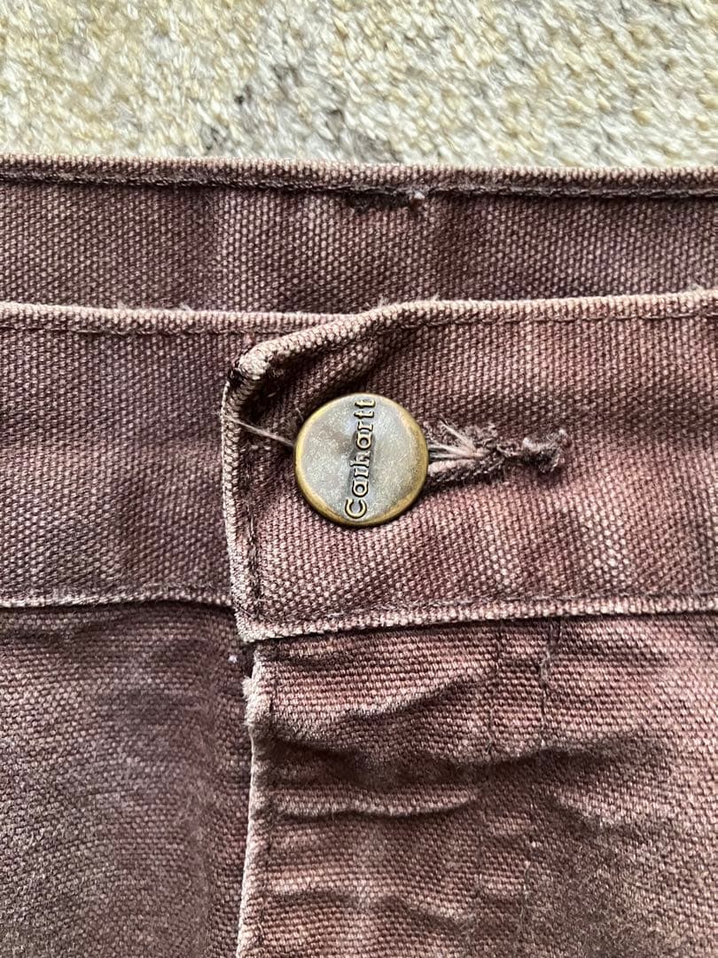 Carhartt カーハート　シングルニーワークパンツ　ブラウンダック　W30