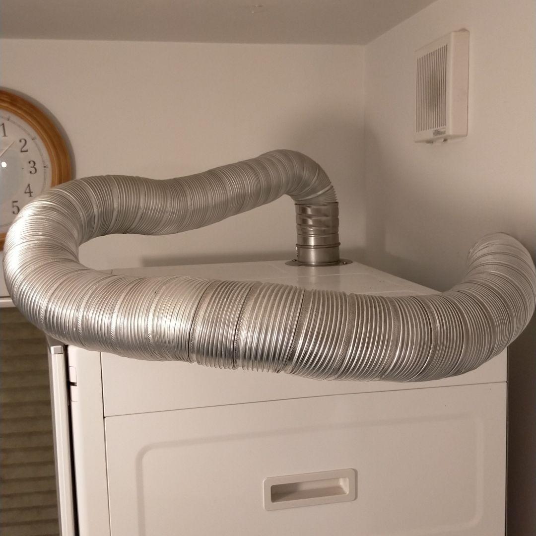 【ぴろ】リンナイ ガス衣類乾燥機 乾太くん RDT-52S　専用台付き