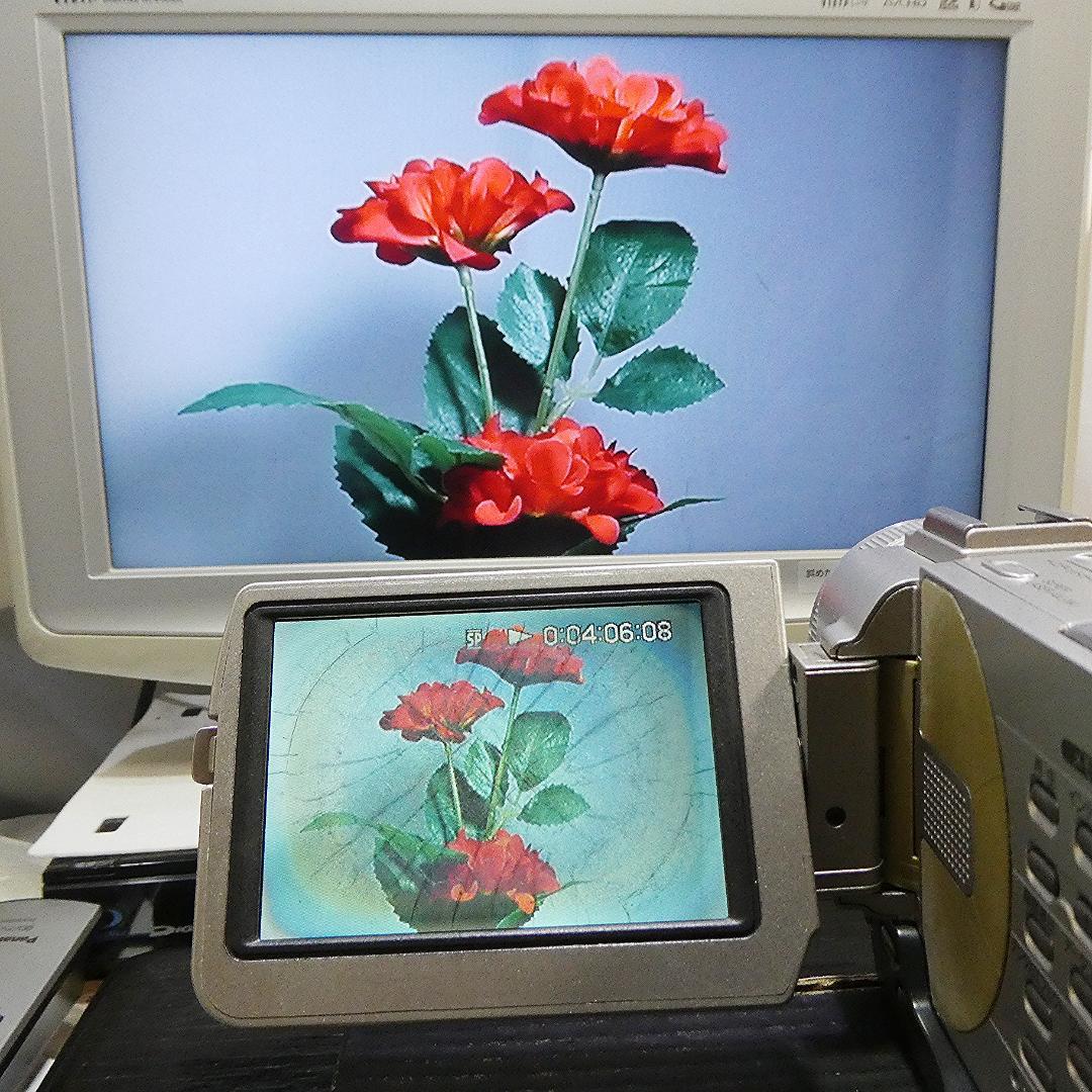 動作品ソニー DCR-TRV20 MiniDVビデオカメラ　DVDダビングに最適