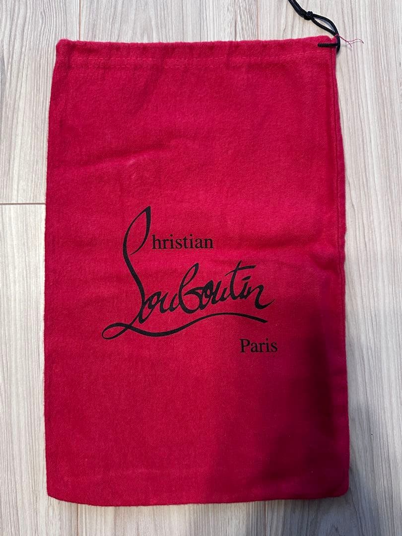 クリスチャンルブタン　38 ブラック　スタッズローファー