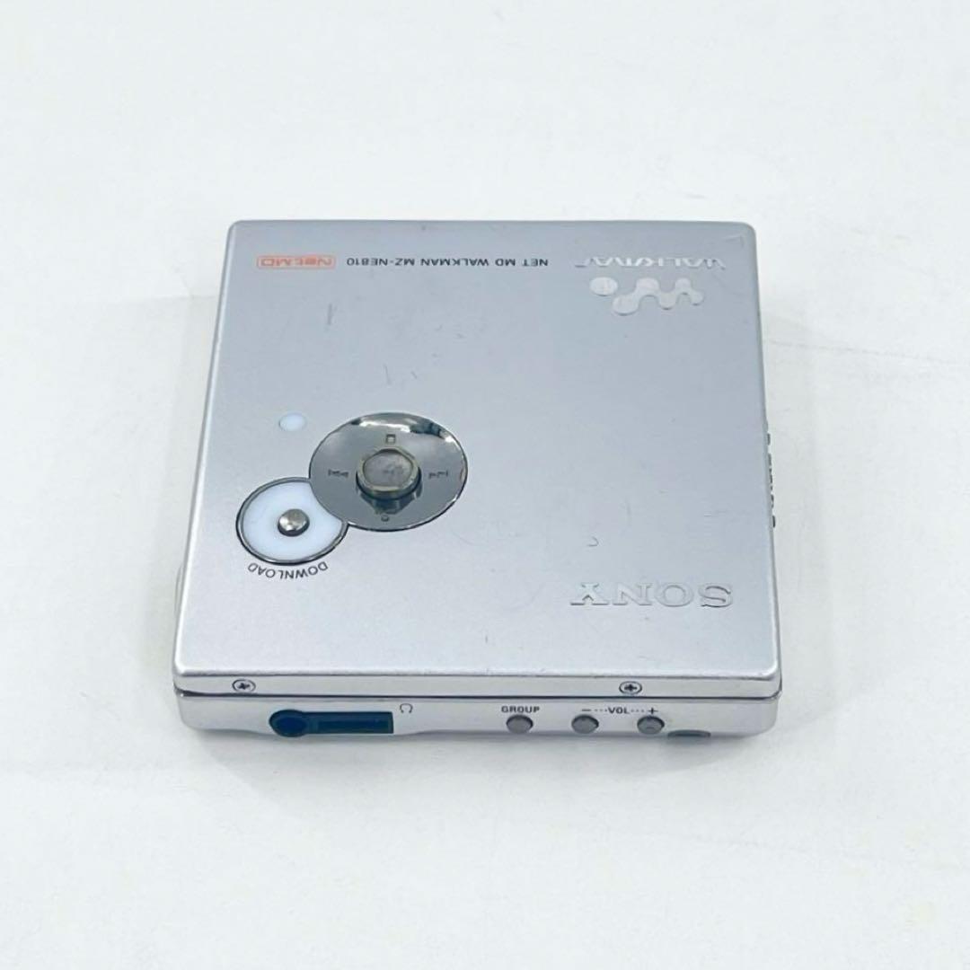 SONY MZ-NE810 MDウォークマン NetMD USB対応 リモコン付