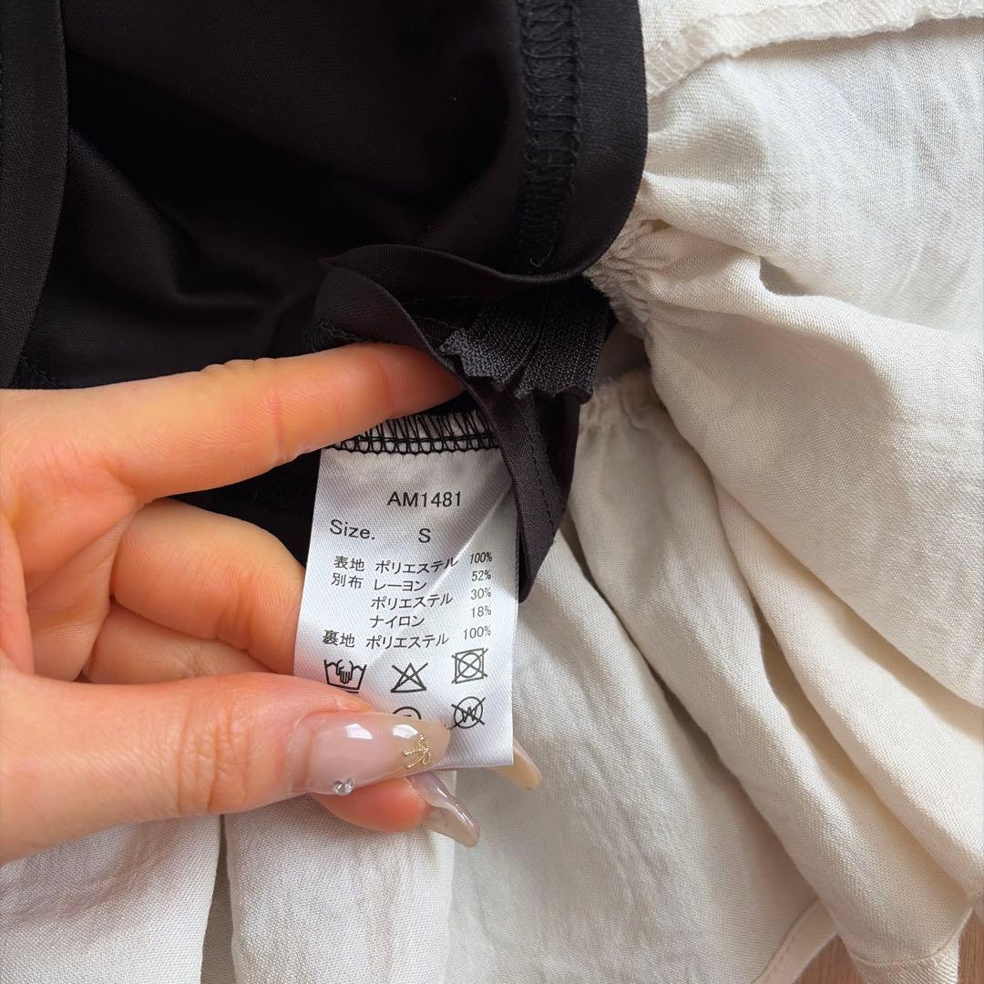 Mel gather skirt black andmary Sサイズ