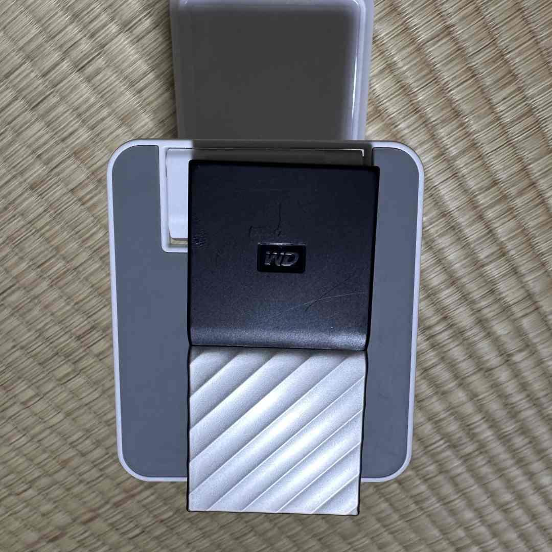 WD ポータブルSSD 1TB 暗号化機能有り紛失対策安全 ピッタリケース付き