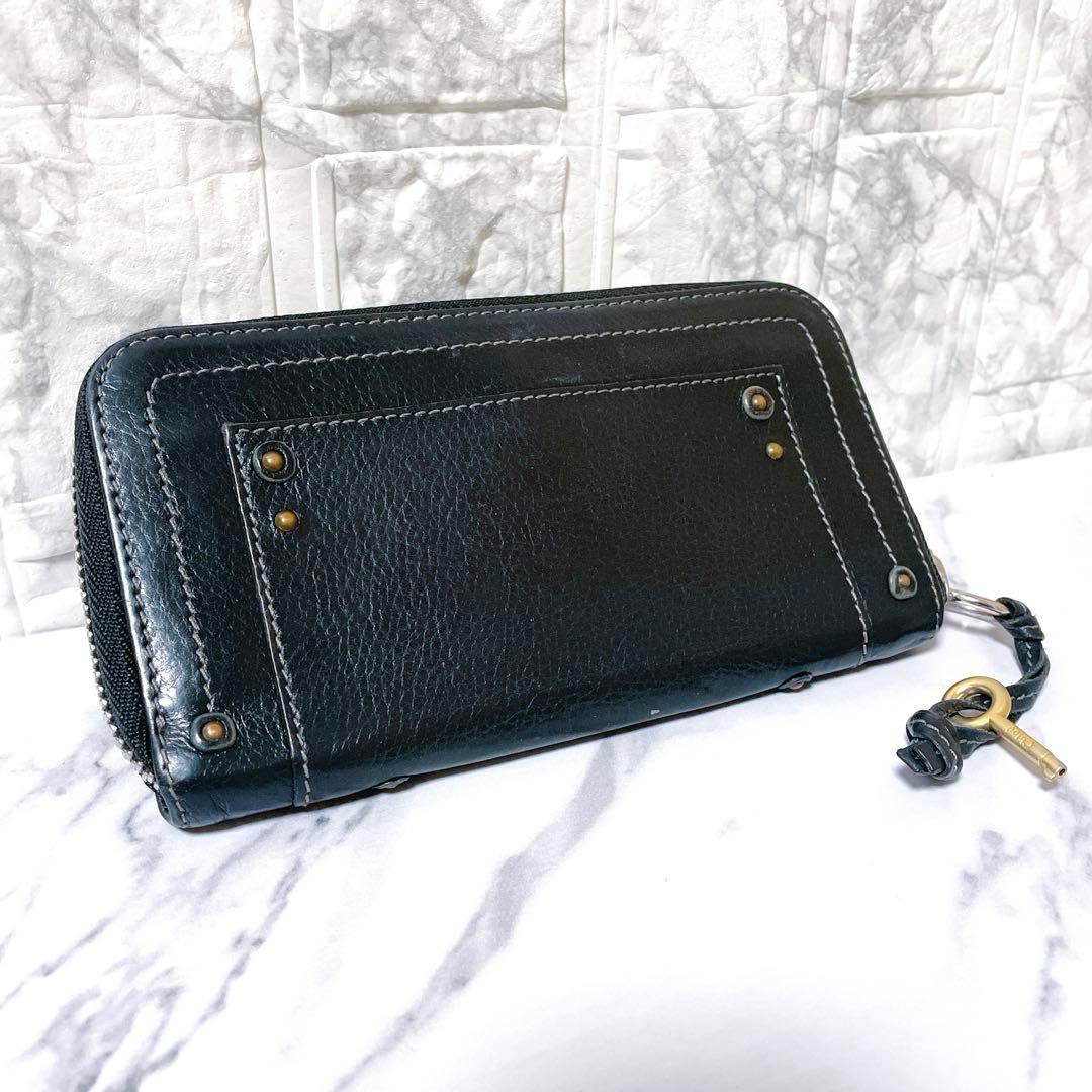 【希少✨️】Chloe(クロエ)パディントン 長財布 ブラックレザー タグ保証書付