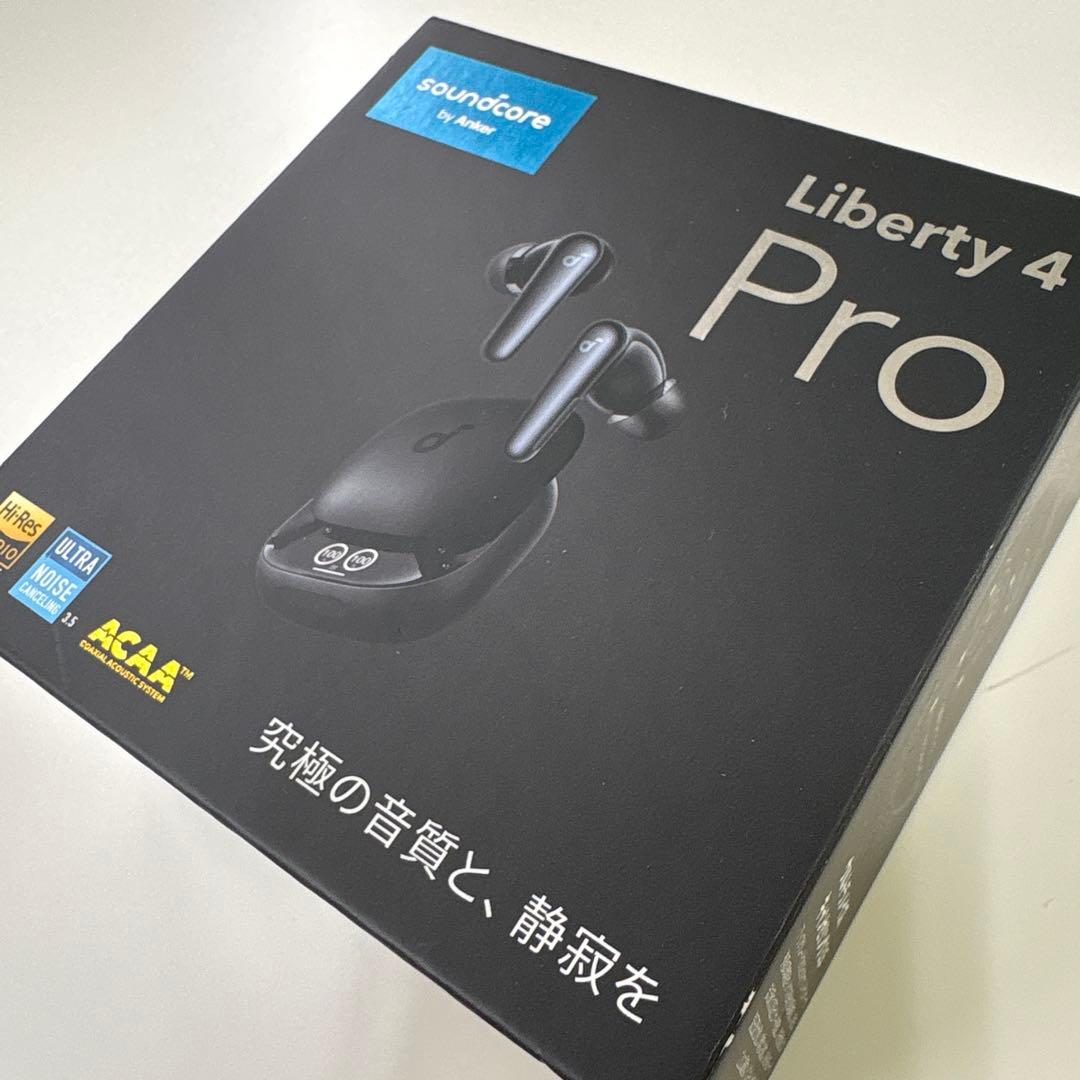 【Anker soundcore Liberty 4 Pro】ワイヤレスイヤホン