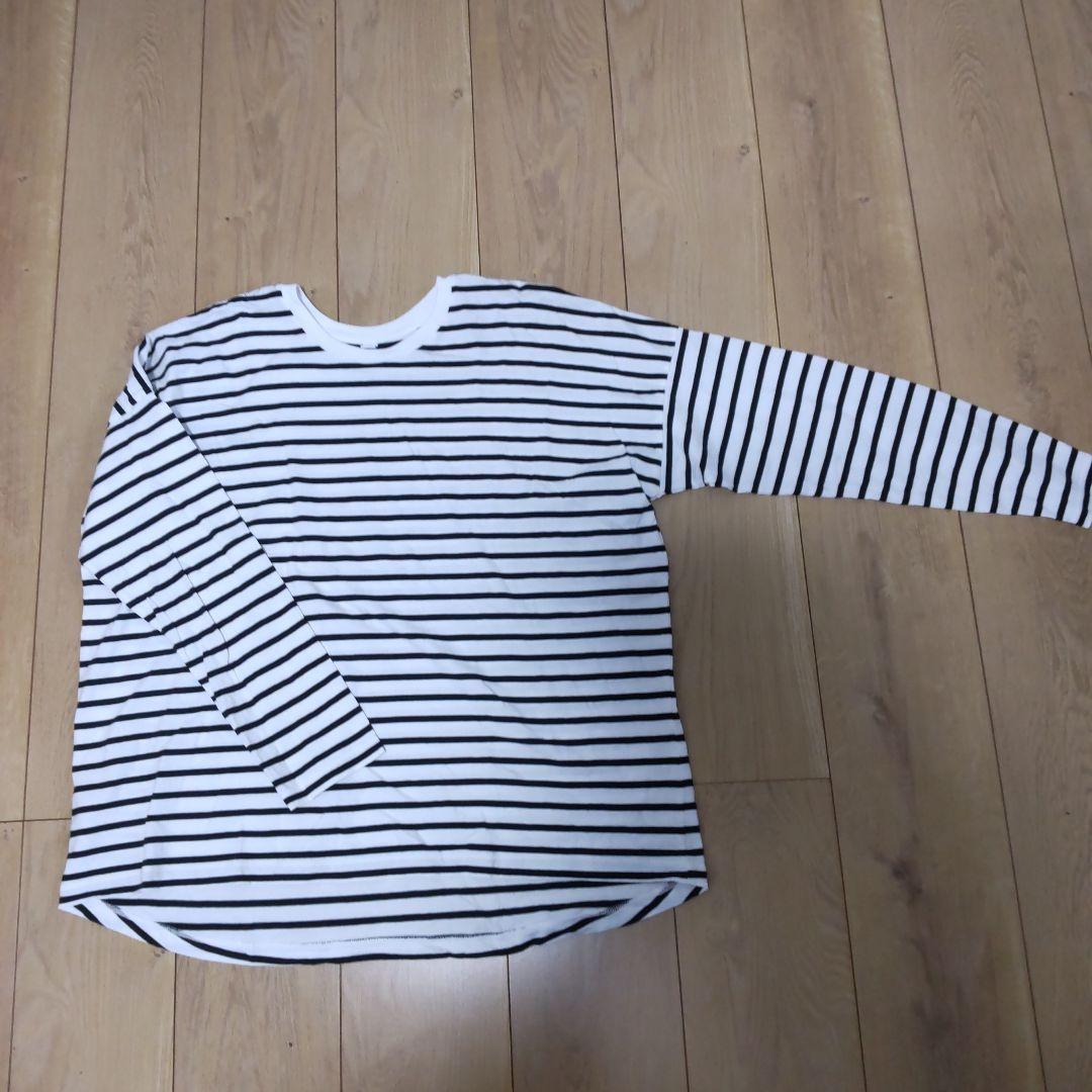 フク＆カメ⭐キンタロウ　オシャレウォーカー マルチボーダートレーナー他