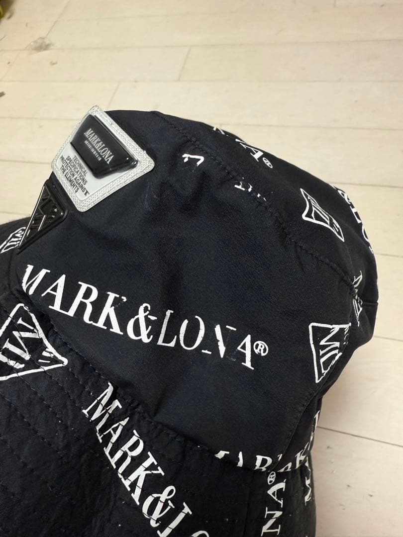 男女兼用★MARK&LONA★ブラック★バケハ2点セット★バケットハット