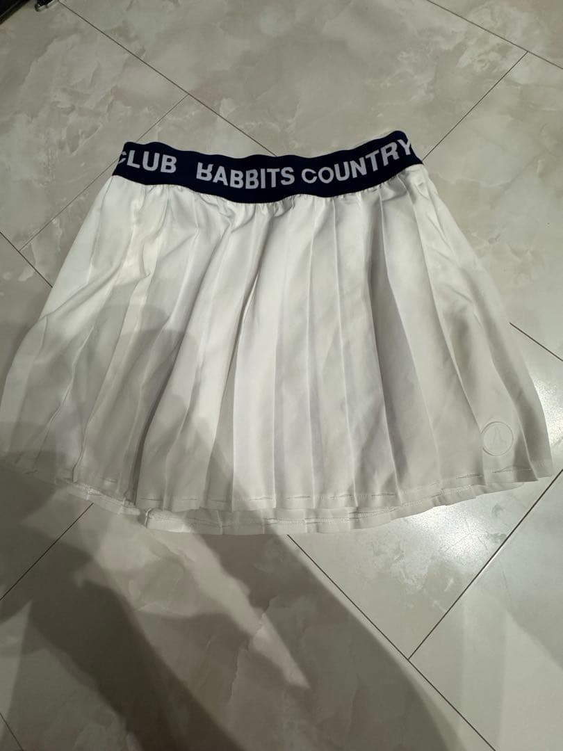 FR2 GOLF エフアールツーゴルフ プリーツスカート ホワイト系