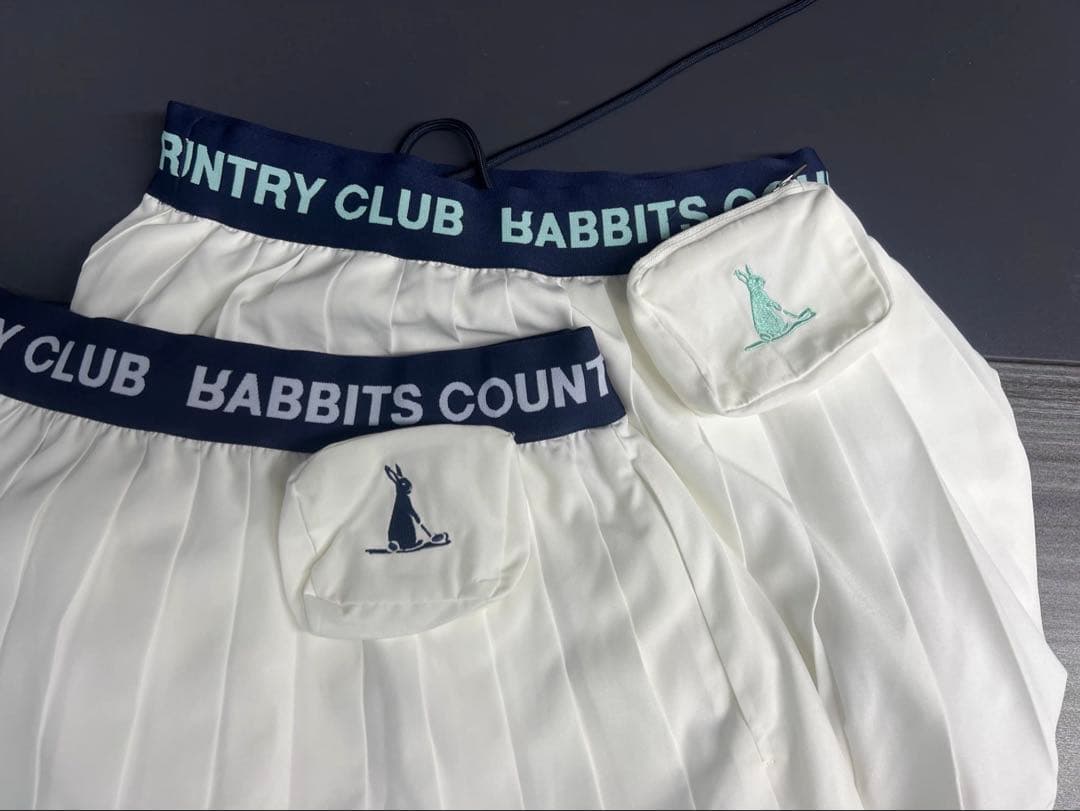 FR2 GOLF エフアールツーゴルフ プリーツスカート ホワイト系