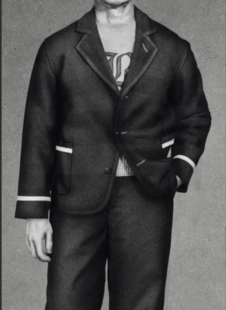 【24AW】Atlast&co NAVY JACKET 40