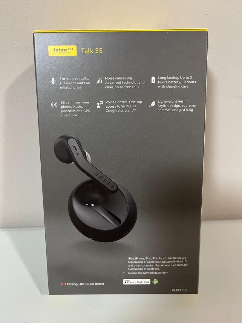 Jabra 片耳イヤホン Talk 55 ブラック