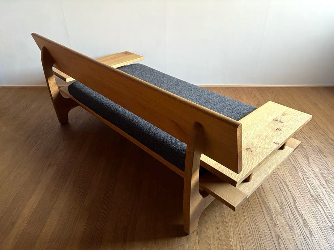 飛騨産業 キツツキ 森のことば 2人掛けソファ 飛騨高山 オーク無垢 北欧モダン