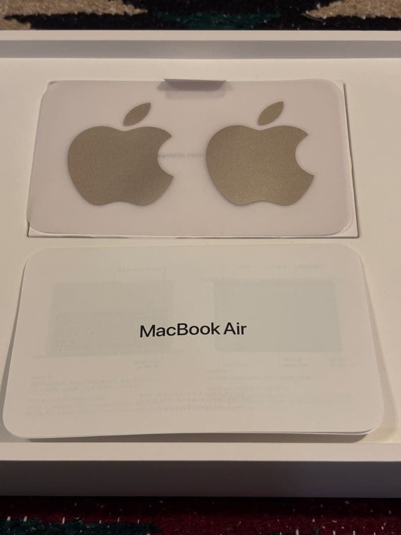 4*！様 MacBookAirM3 512GBApplecare+2027 4/