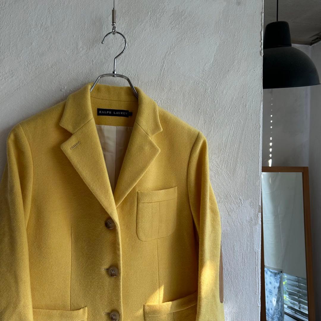 Ralph Lauren エルボーパッチ ウール テーラードジャケット