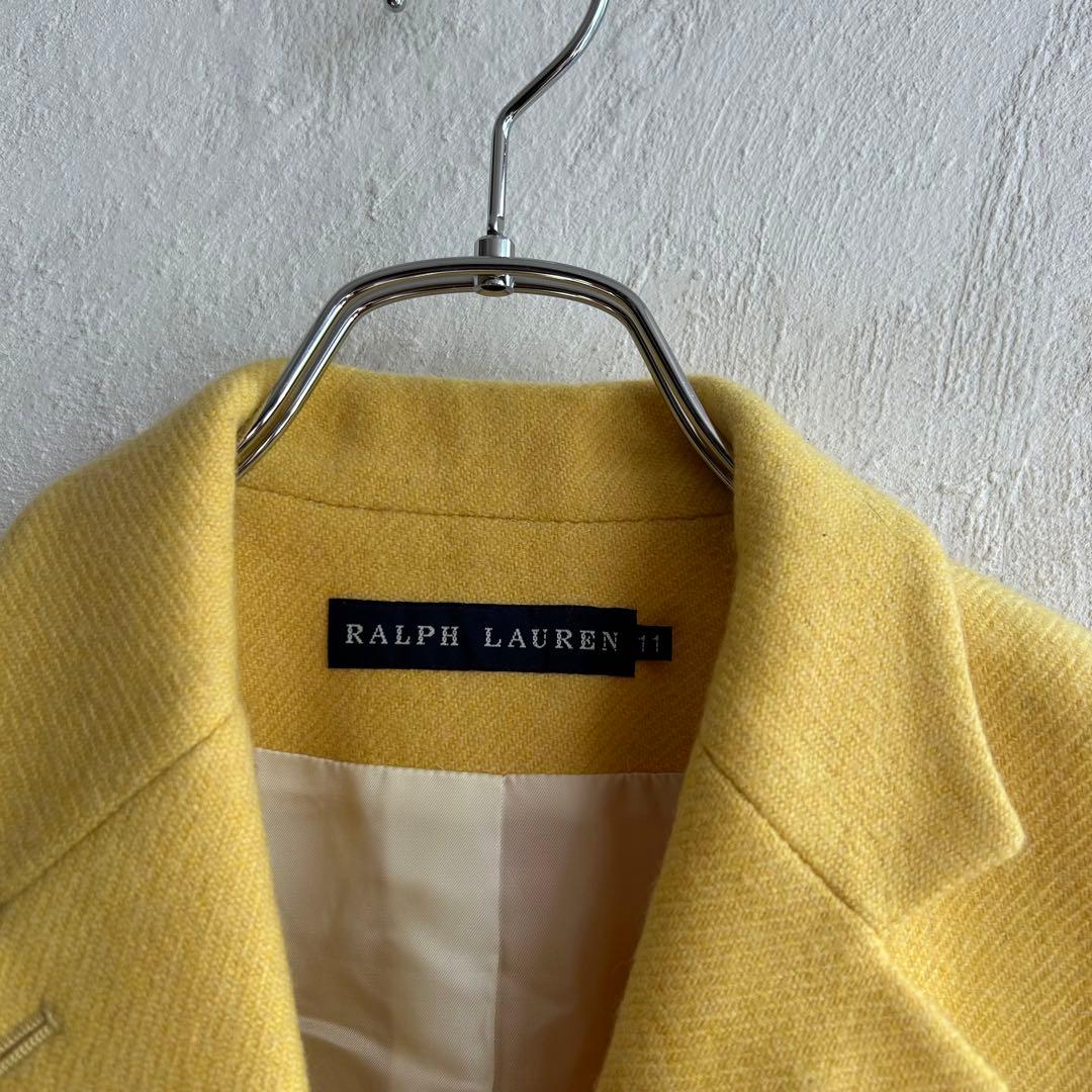 Ralph Lauren エルボーパッチ ウール テーラードジャケット
