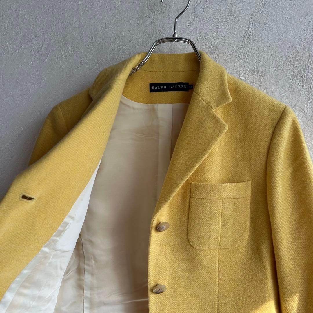 Ralph Lauren エルボーパッチ ウール テーラードジャケット