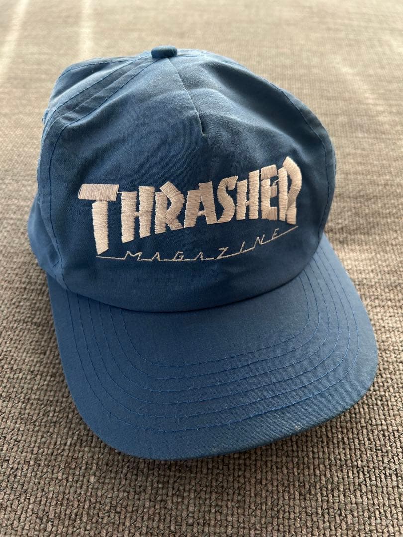 希少 80s THRASHER ヴィンテージCAP USA製