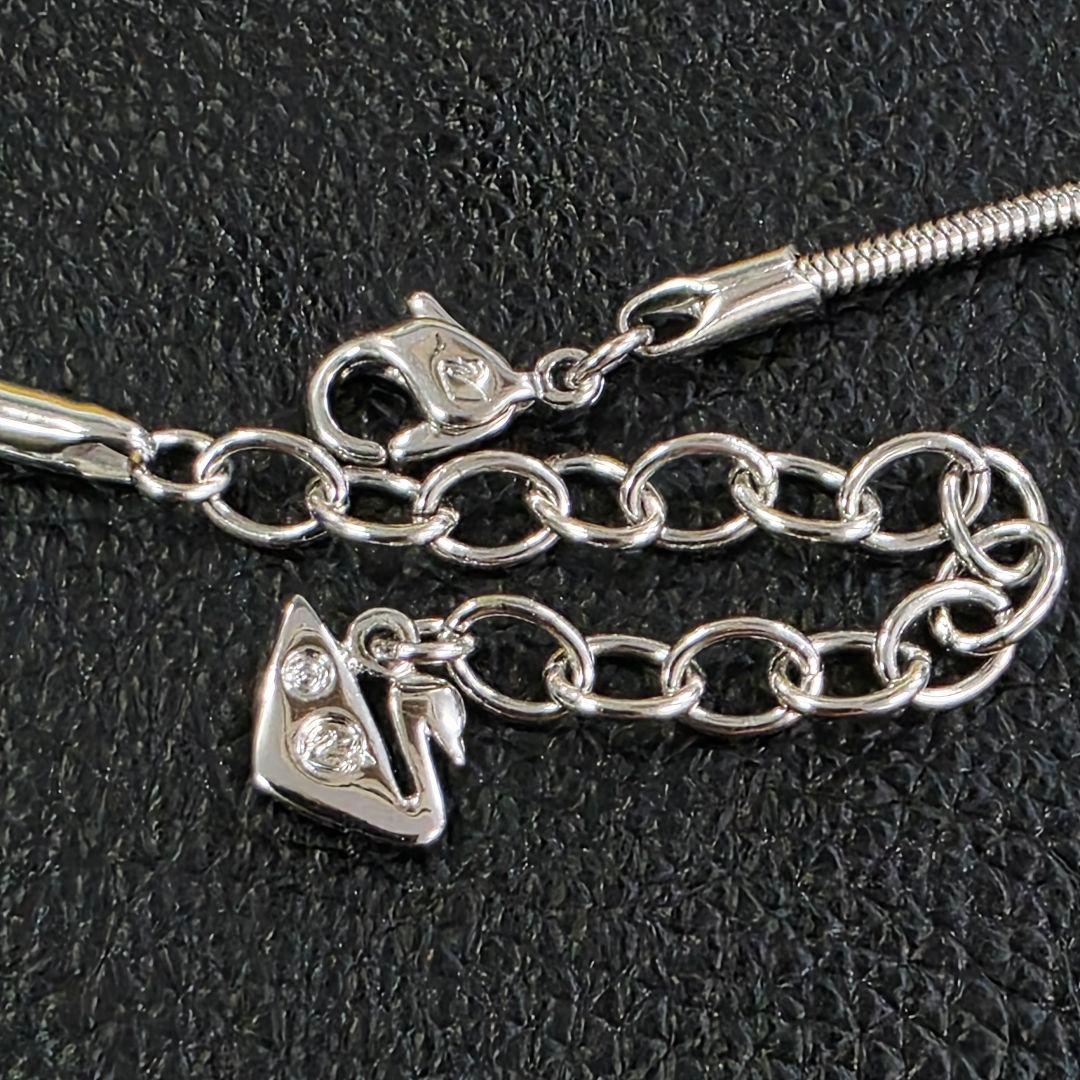 美品✨スワロフスキー ネックレス クロス 十字架 パヴェ クリスタル 大ぶり✨