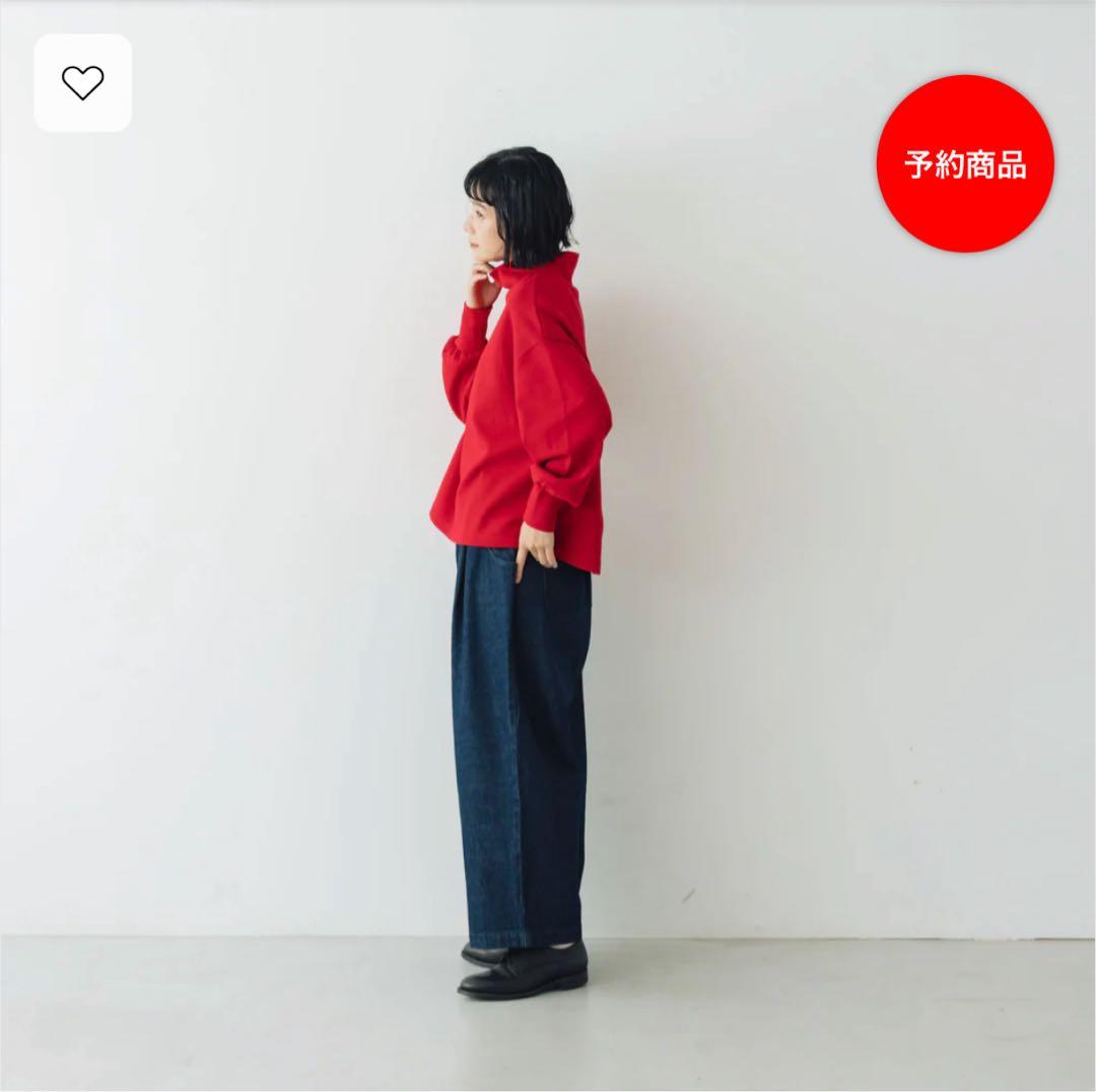 【くらすこと】kurasukoto＋to大人の定番、ハイネックプルオーバー