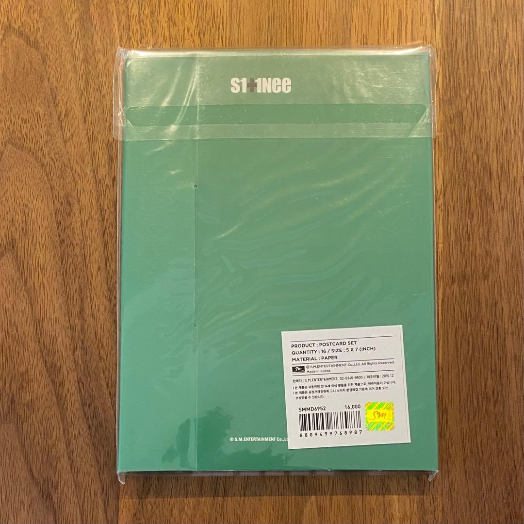 【公式】【未開封】 SHINee 1 and 1 ポストカードセット