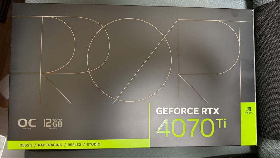 【美品】ASUS ProArt GeForce RTX 4070 Ti 12GB