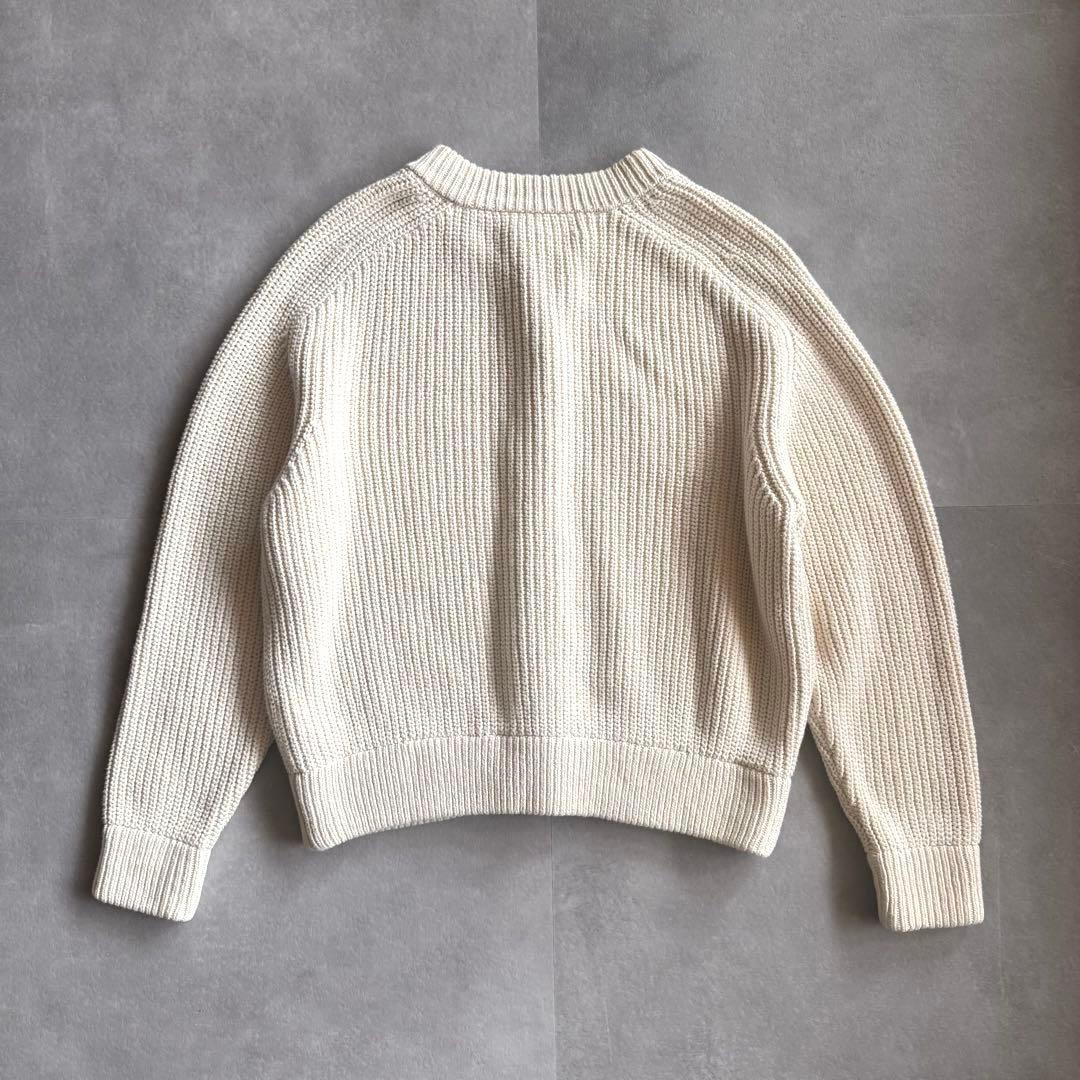 【SALE✨】DEMYLEE コットンカーディガン 厚手 ラグラン