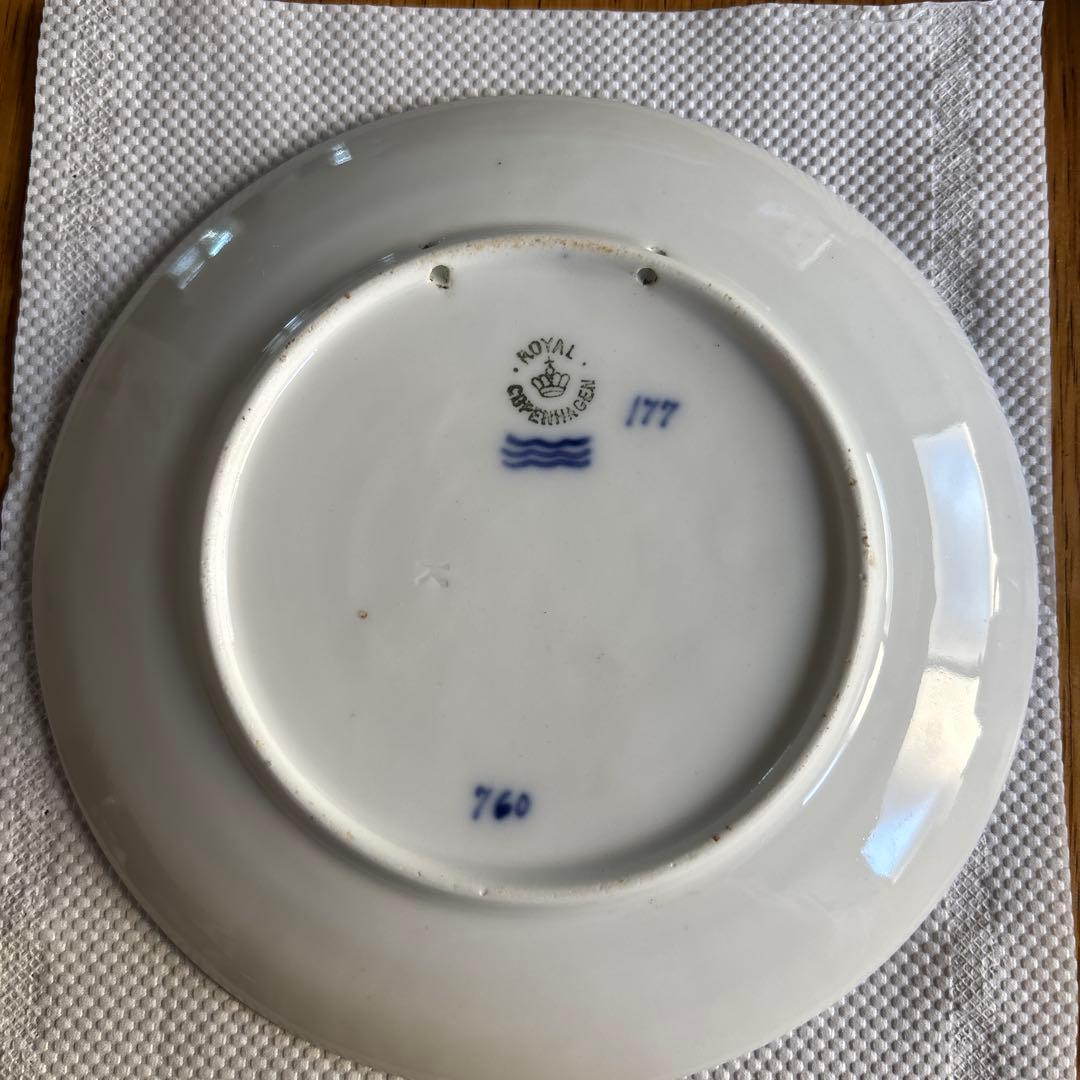 ロイヤルコペンハーゲン1915年　 「デンマークの冬景色」