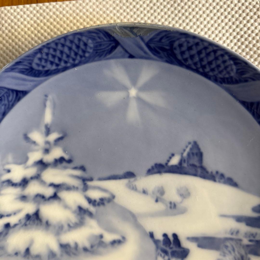 ロイヤルコペンハーゲン1915年　 「デンマークの冬景色」