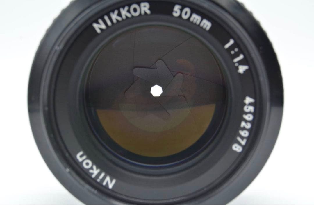 Nikon Nikkor 50mm f1.4 Ai ニコン 単焦点レンズ