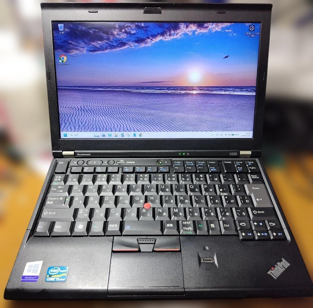 ThinkPad X220 i5 メモリ16Ｇ SSD 240GB