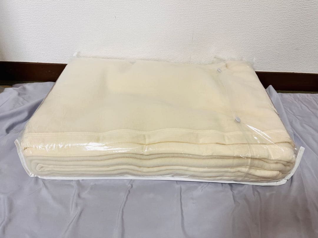 昭和西川 特選毛布 日本製 毛（ウール）100％ 新品未使用