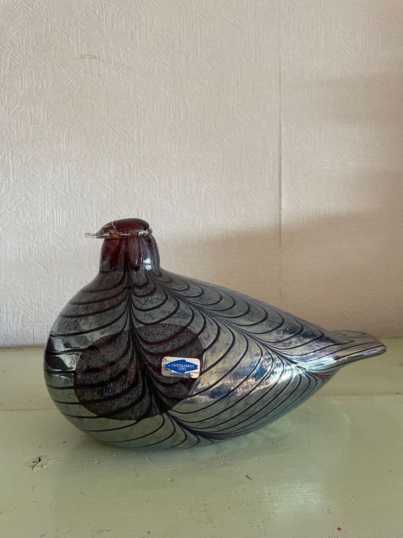 Nuutajarvi イッタラバード ガラス キジ オイバトイッカ