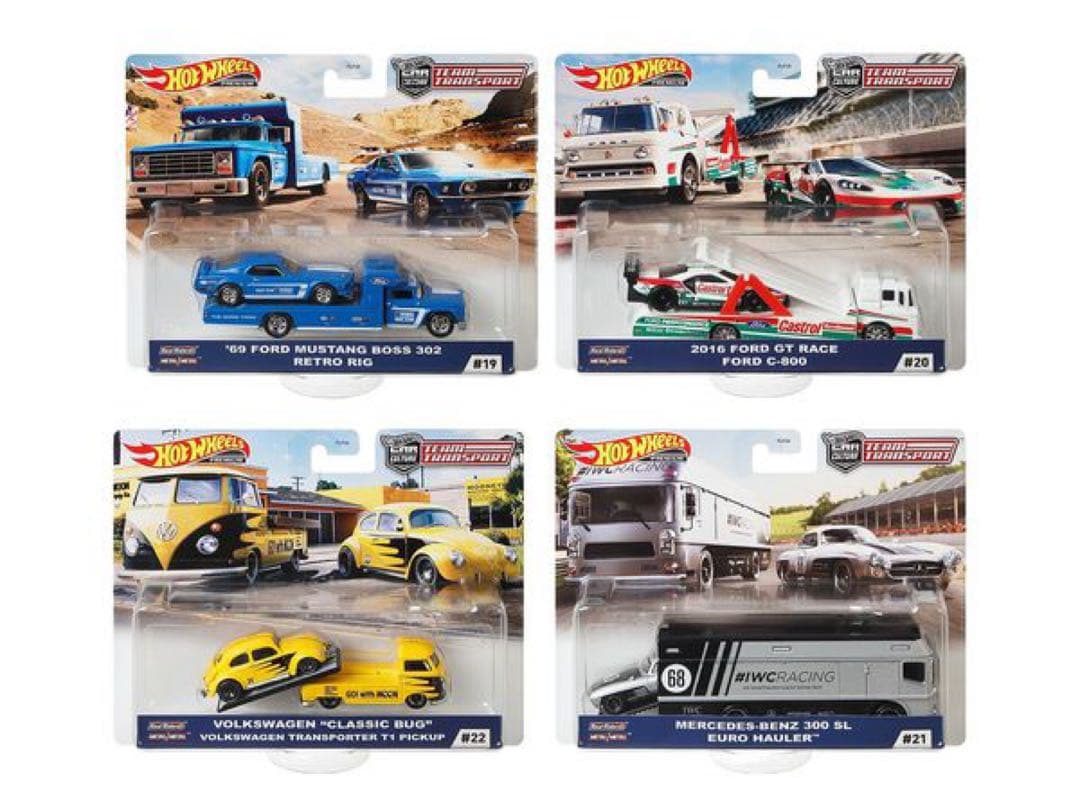 新品未開封　ホットウィール　チームトランスポート　986H-FLF56 セット