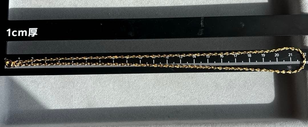 ゆ*み様 22 ペタル　チェーン ネックレス シンプル　遺品整理　ゴールド　ツイ