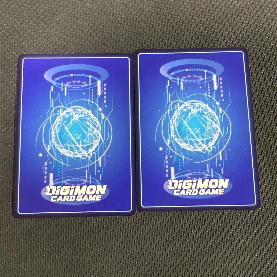 デジモンカード　bt20 ヴァイオレット・インブーツ　パラレル　2枚セット