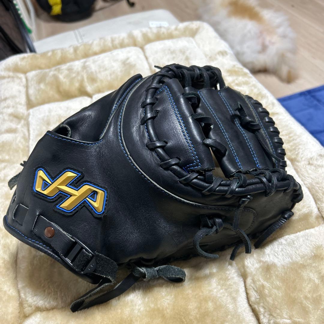 ゆ 正月限定価格ハタケヤマ　ソフトボール用　キャッチャーミット