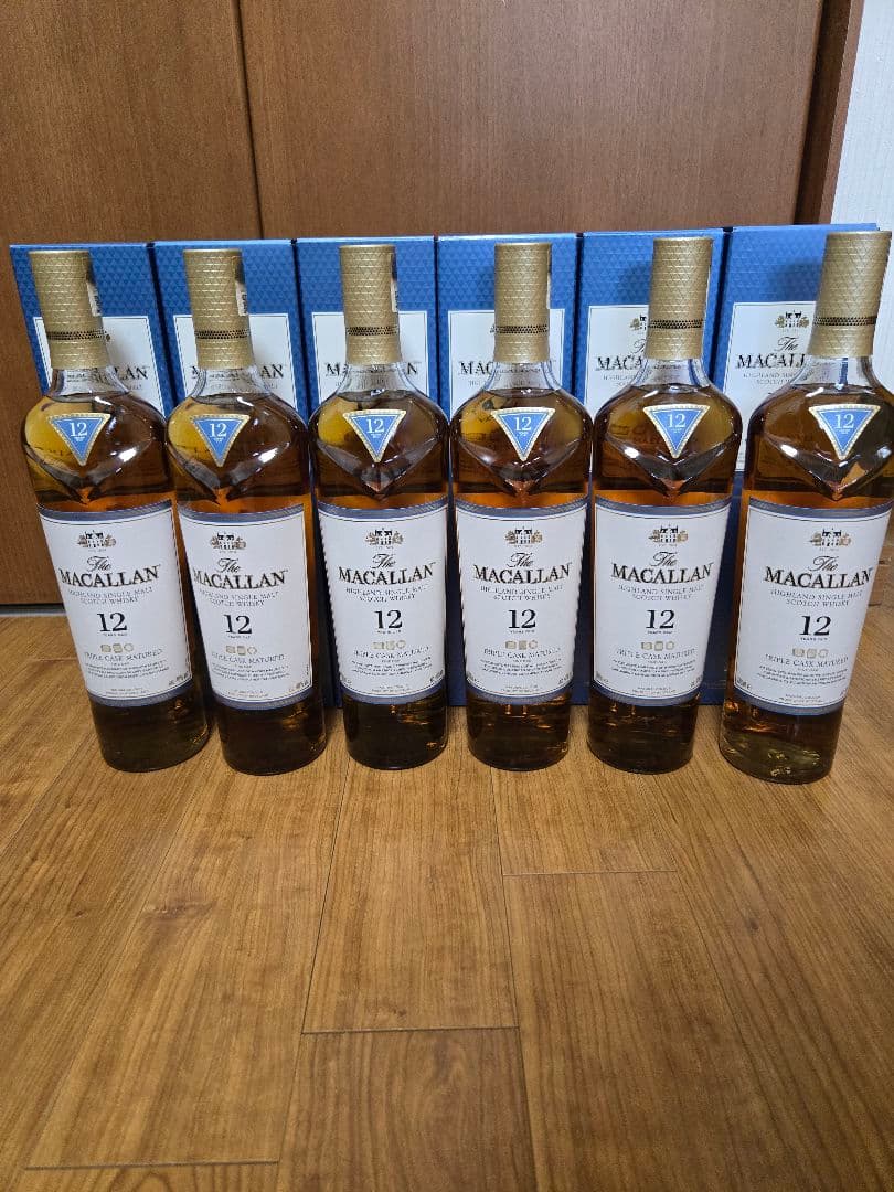 MACALLAN 12年 トリプルカスク　ウイスキー 6本セット