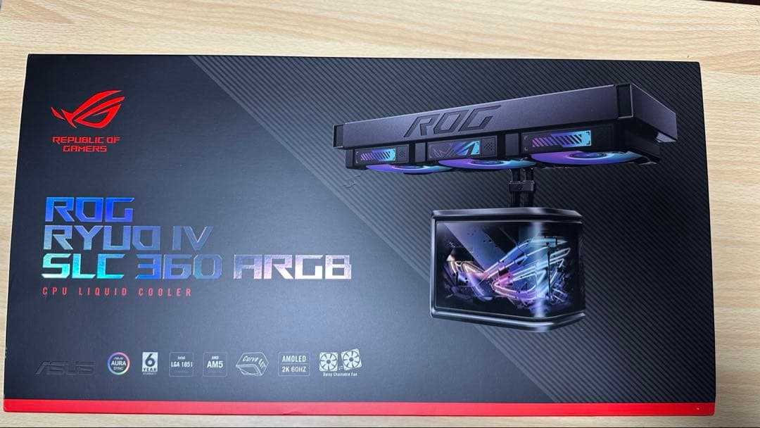 仮組みのみ ROG RYUO IV SLC 360 ARGB
