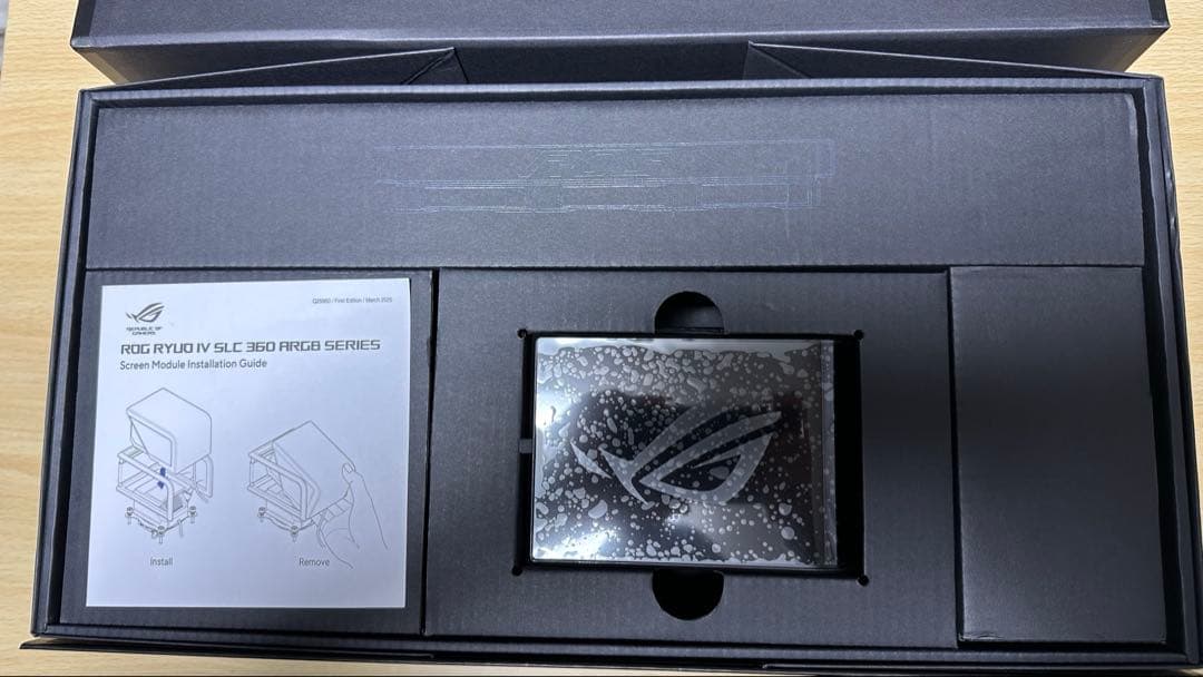 仮組みのみ ROG RYUO IV SLC 360 ARGB