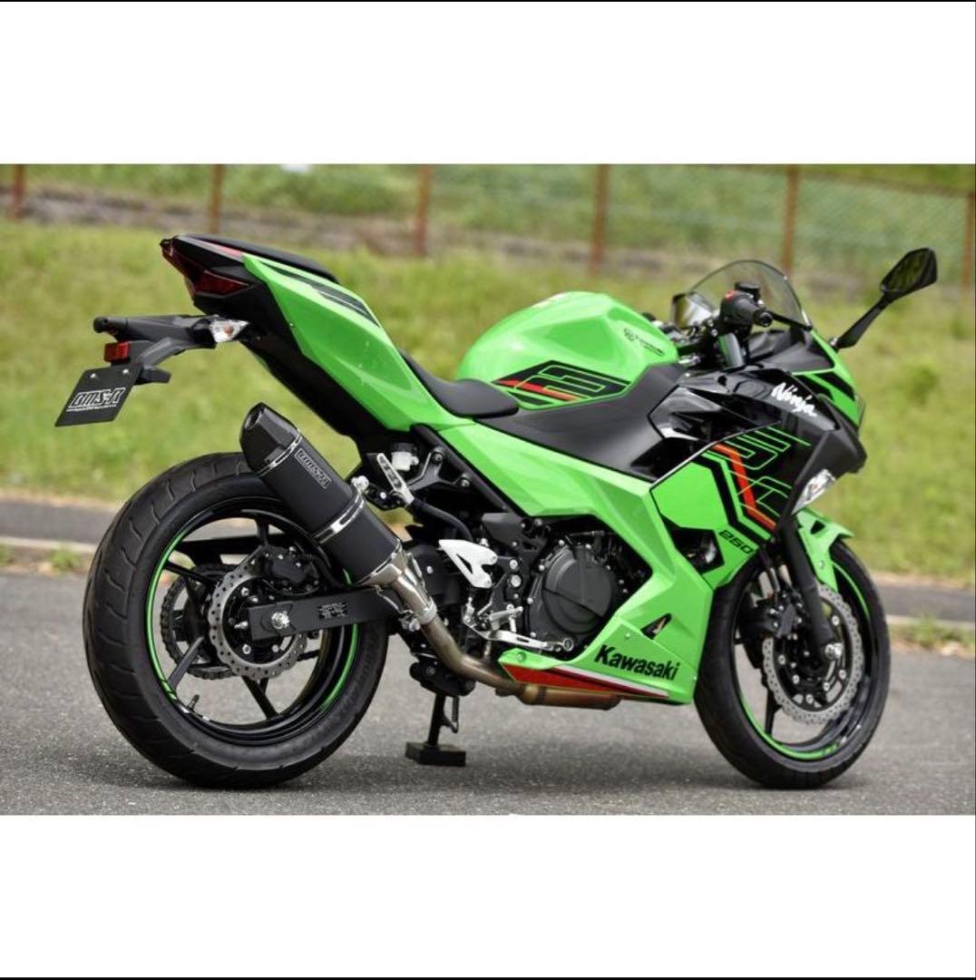 BEAMS マフラー　Ninja250 400 / Z250 400 2018〜